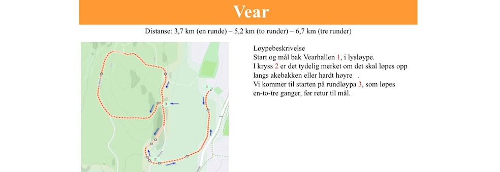 Vestfold Løpskarusell - Vear 24. mai